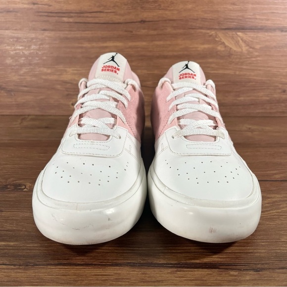 Jordan Series ES Pink Suede Low Top Sneakers Women’s Size 11 Leather Shoes - Picture 5 of 11